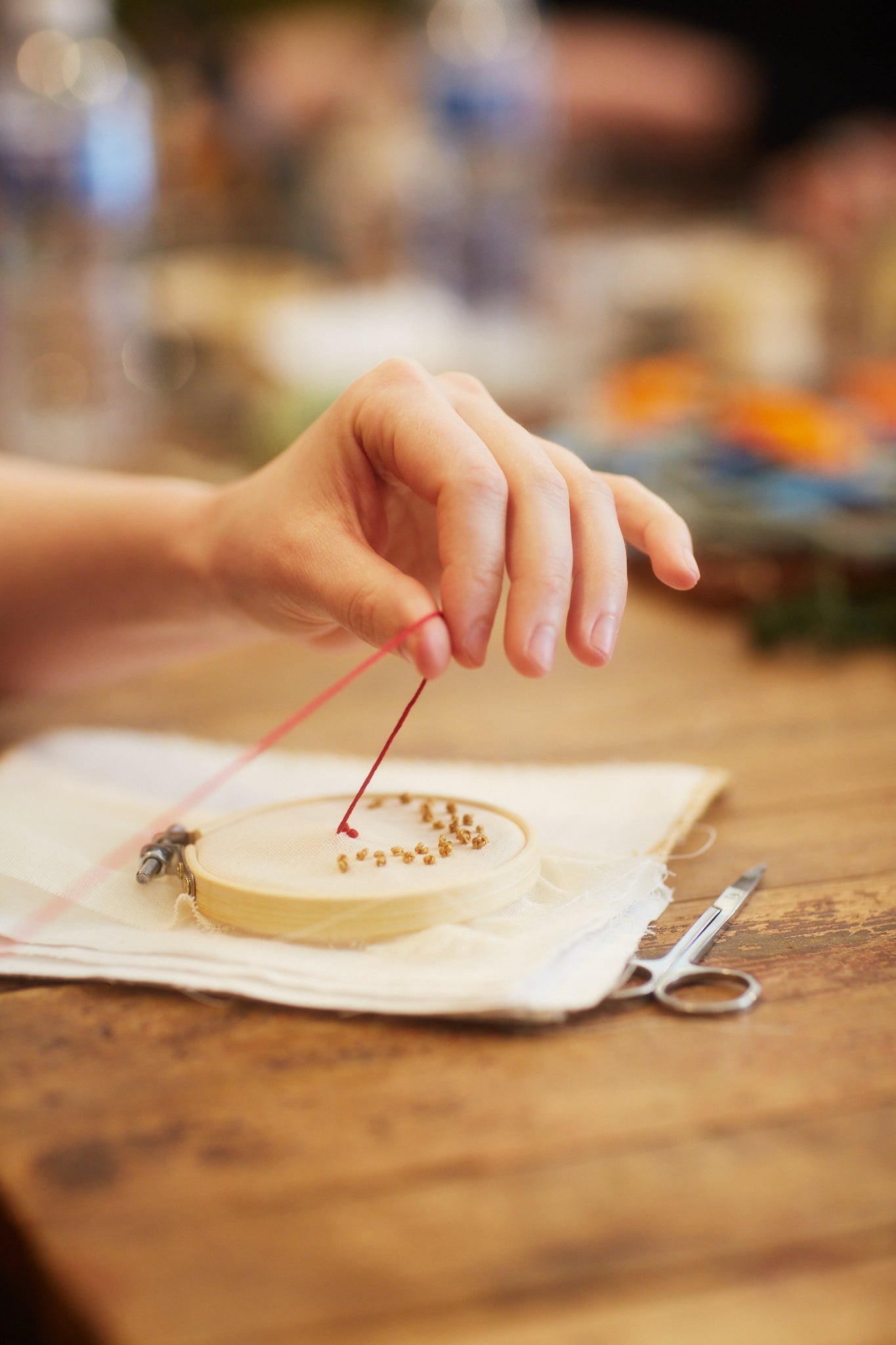 Embroidery Stitch Book Class