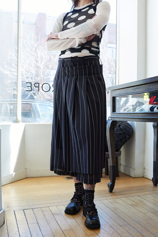 Wrap Pleated Pant