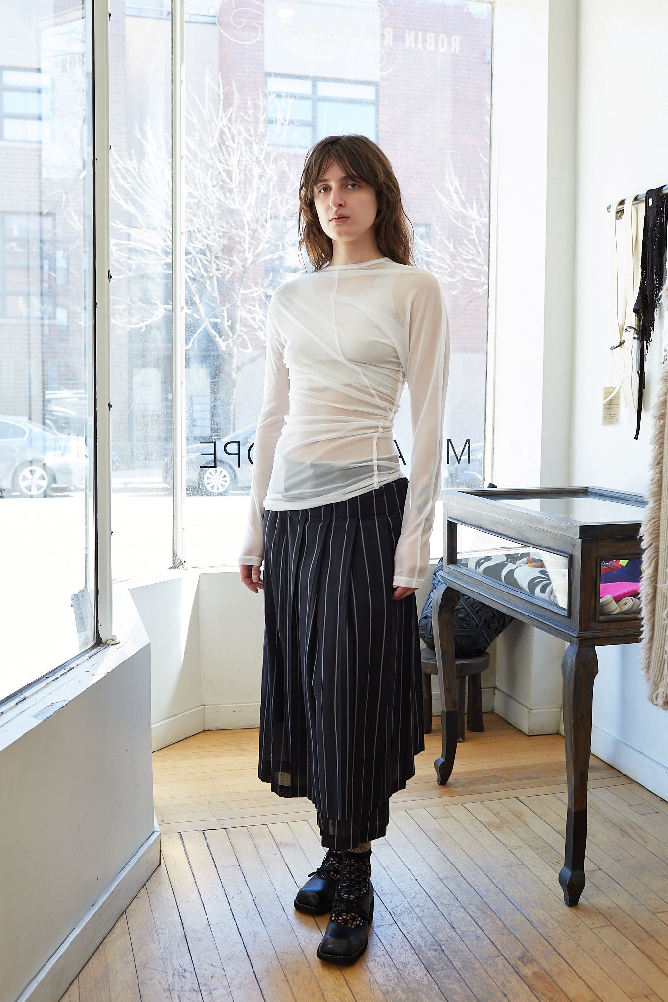 Wrap Pleated Pant