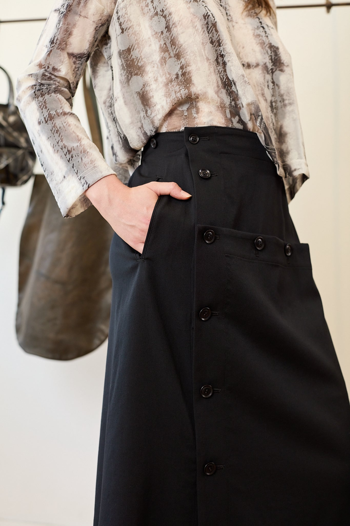Button Skirt