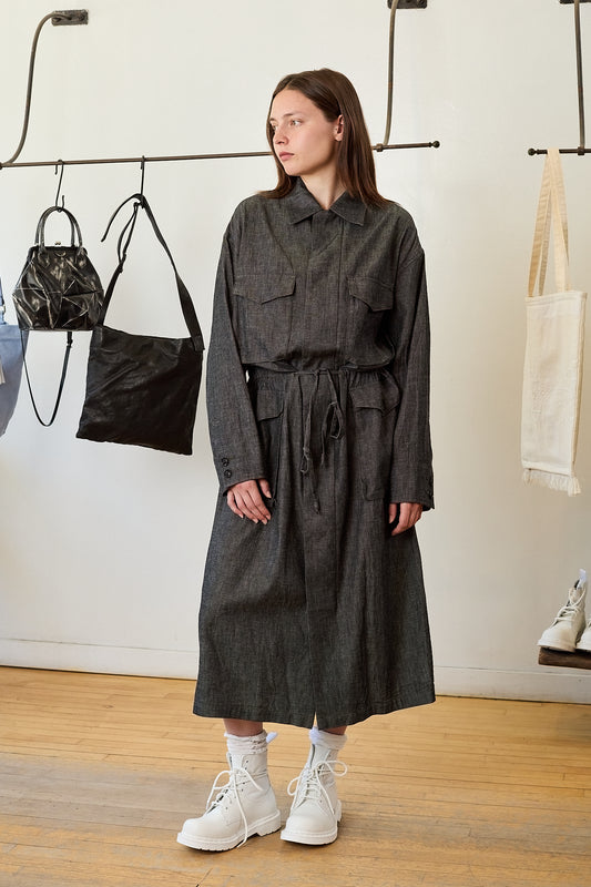 Four Pocket Long Dress