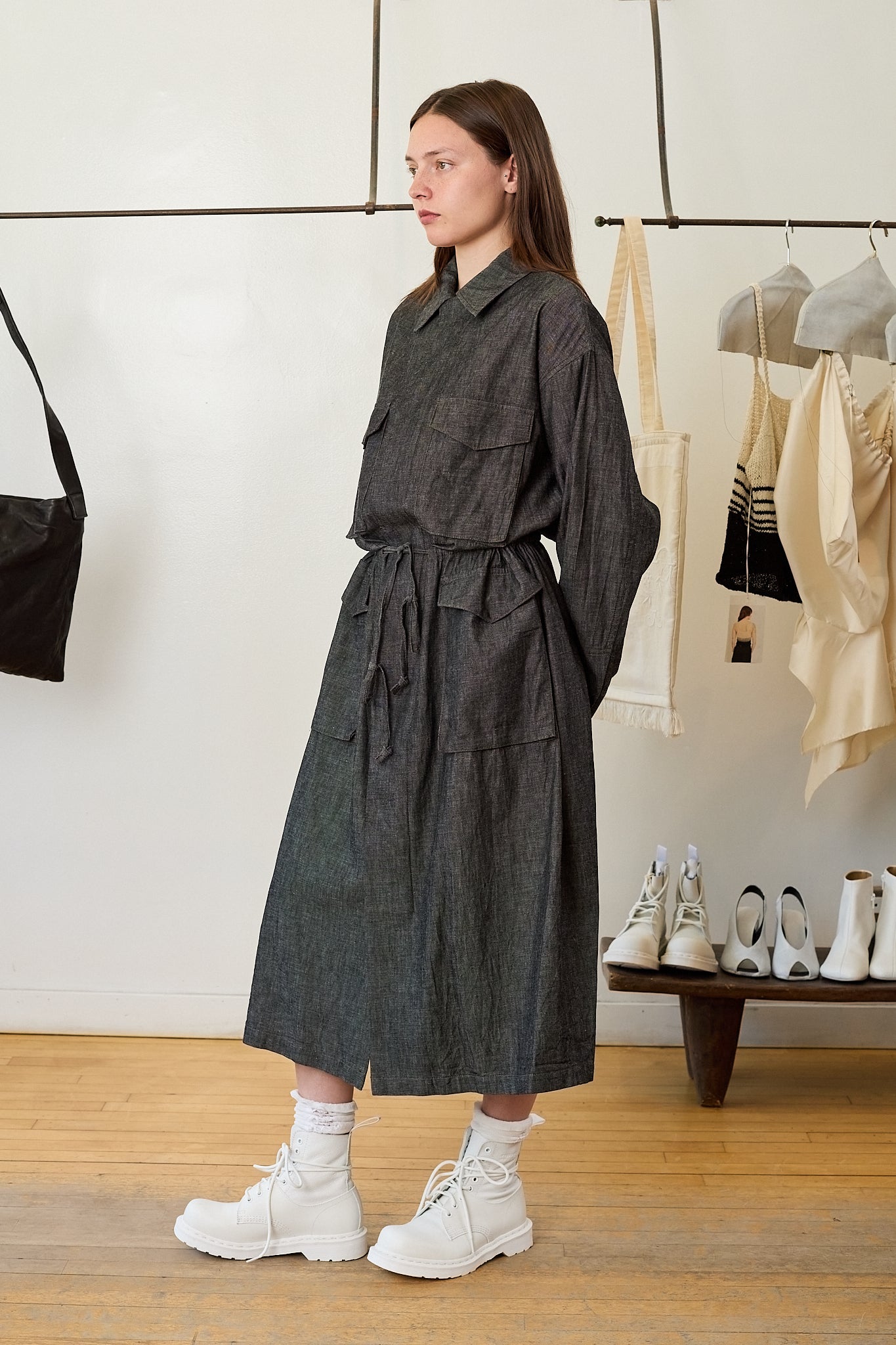 Four Pocket Long Dress