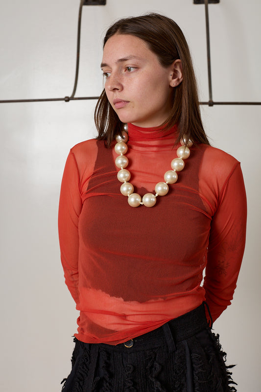 Oversized Pearl Necklace