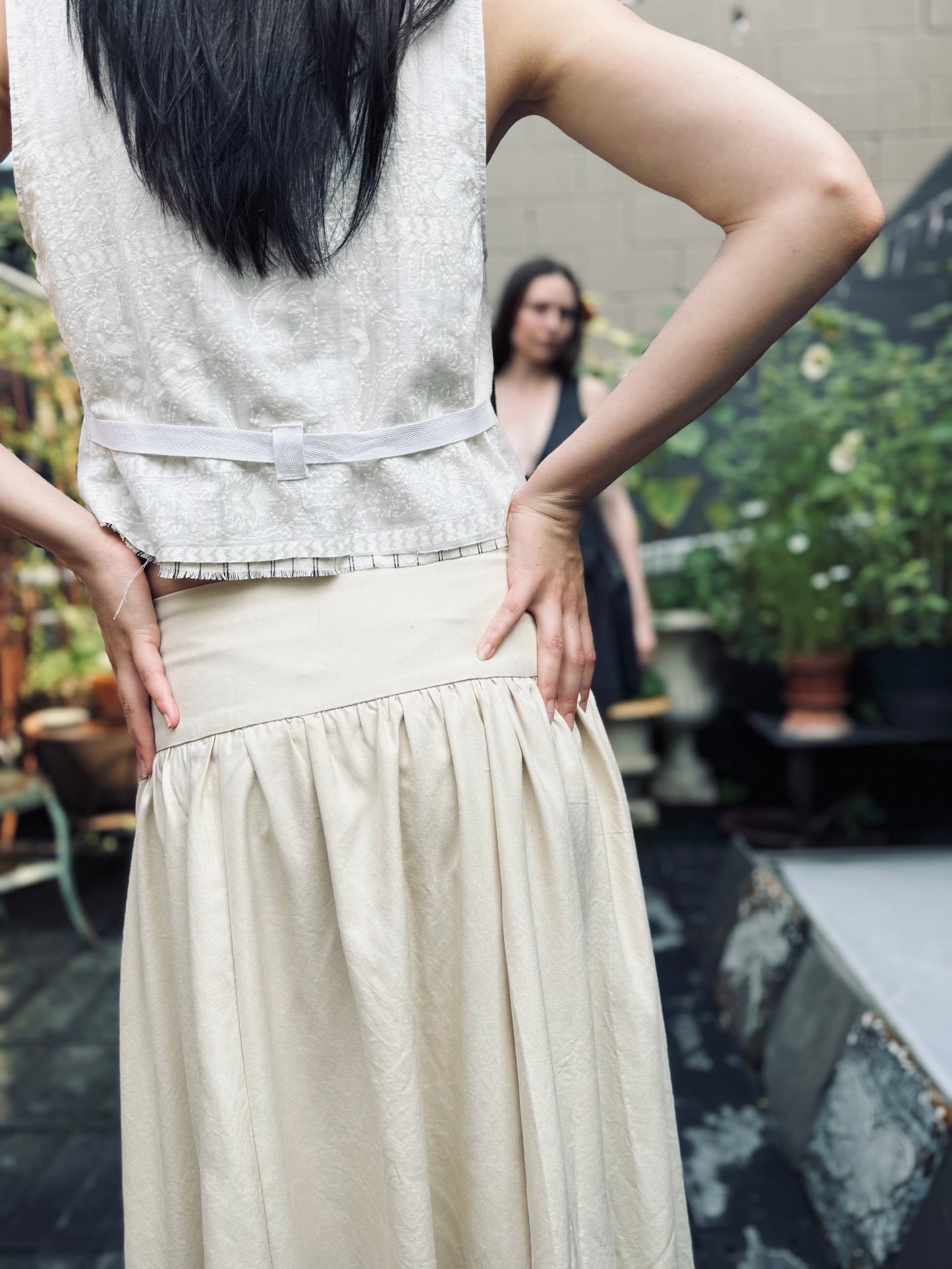 Cream Vest