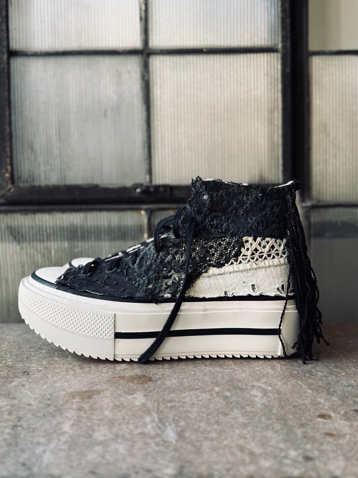 Latex Gym Shoe (Platform Sole)