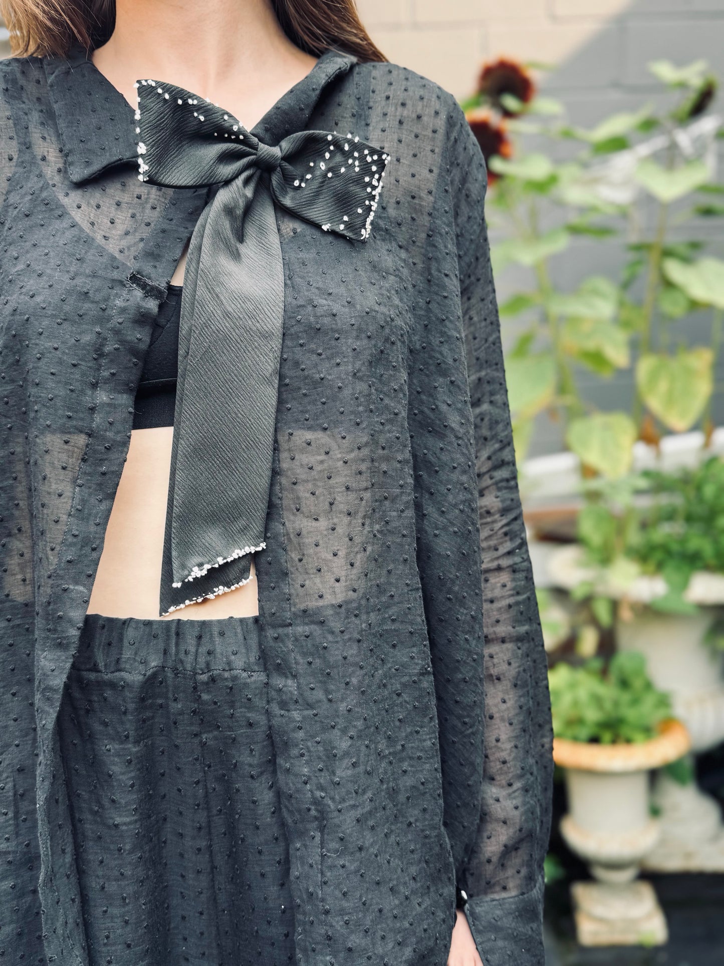 Black shirt