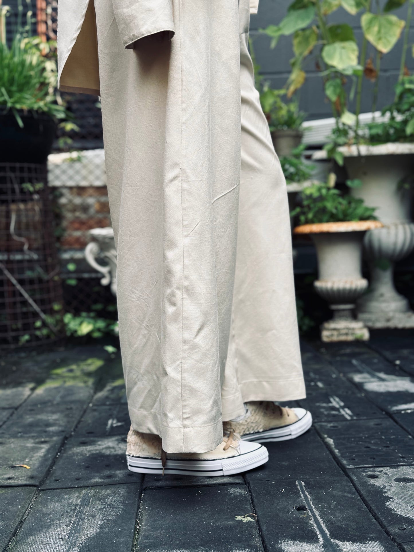 Cream Pant