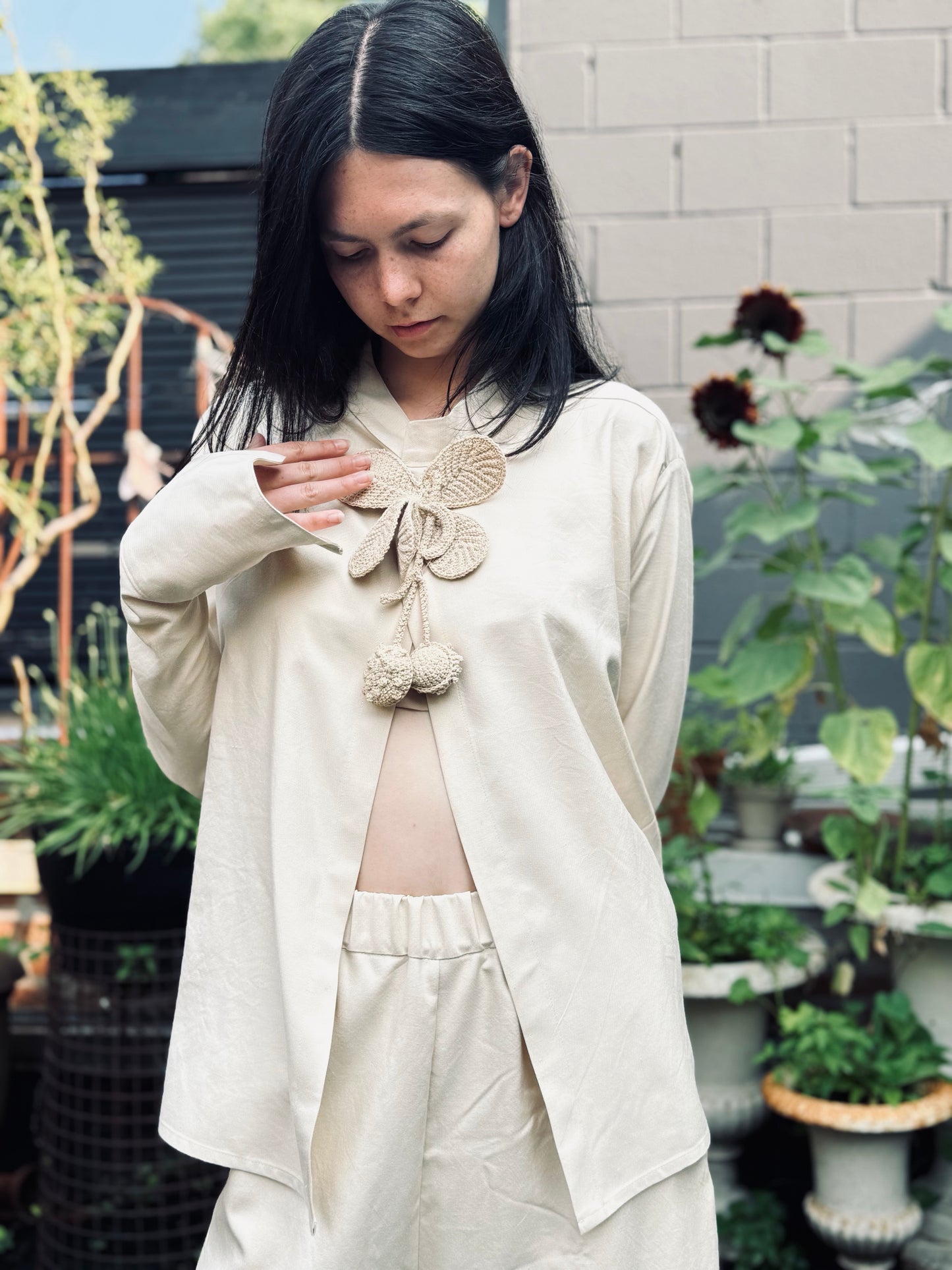 Cream Shirt