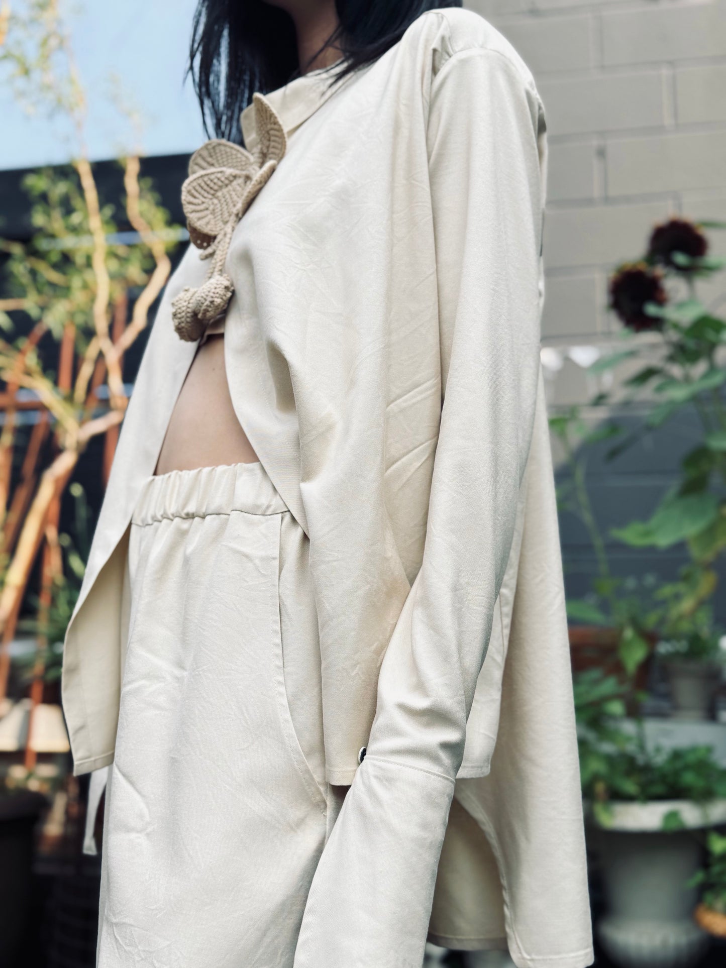 Cream Shirt