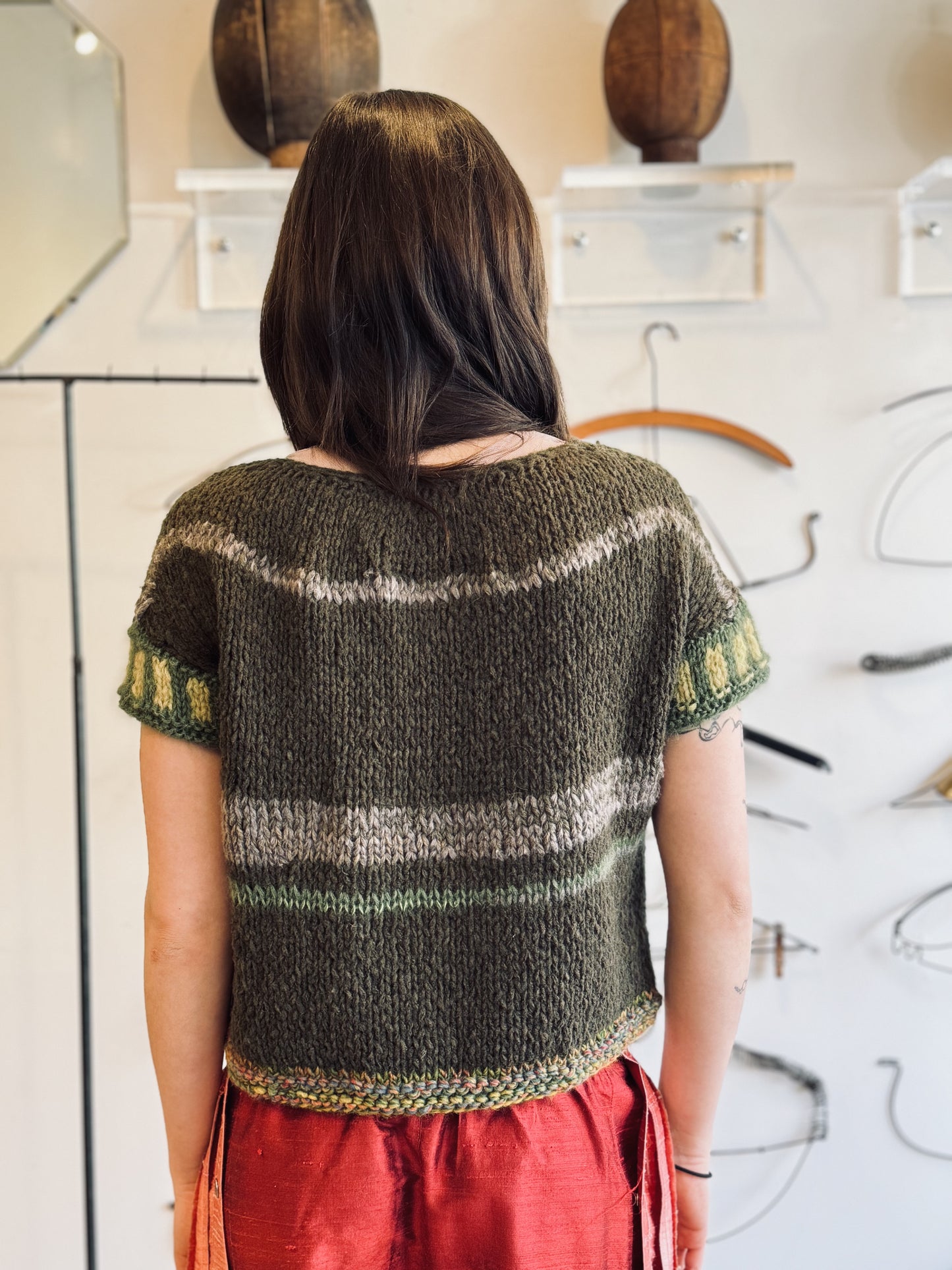 Hand-knit Rothko Sweater