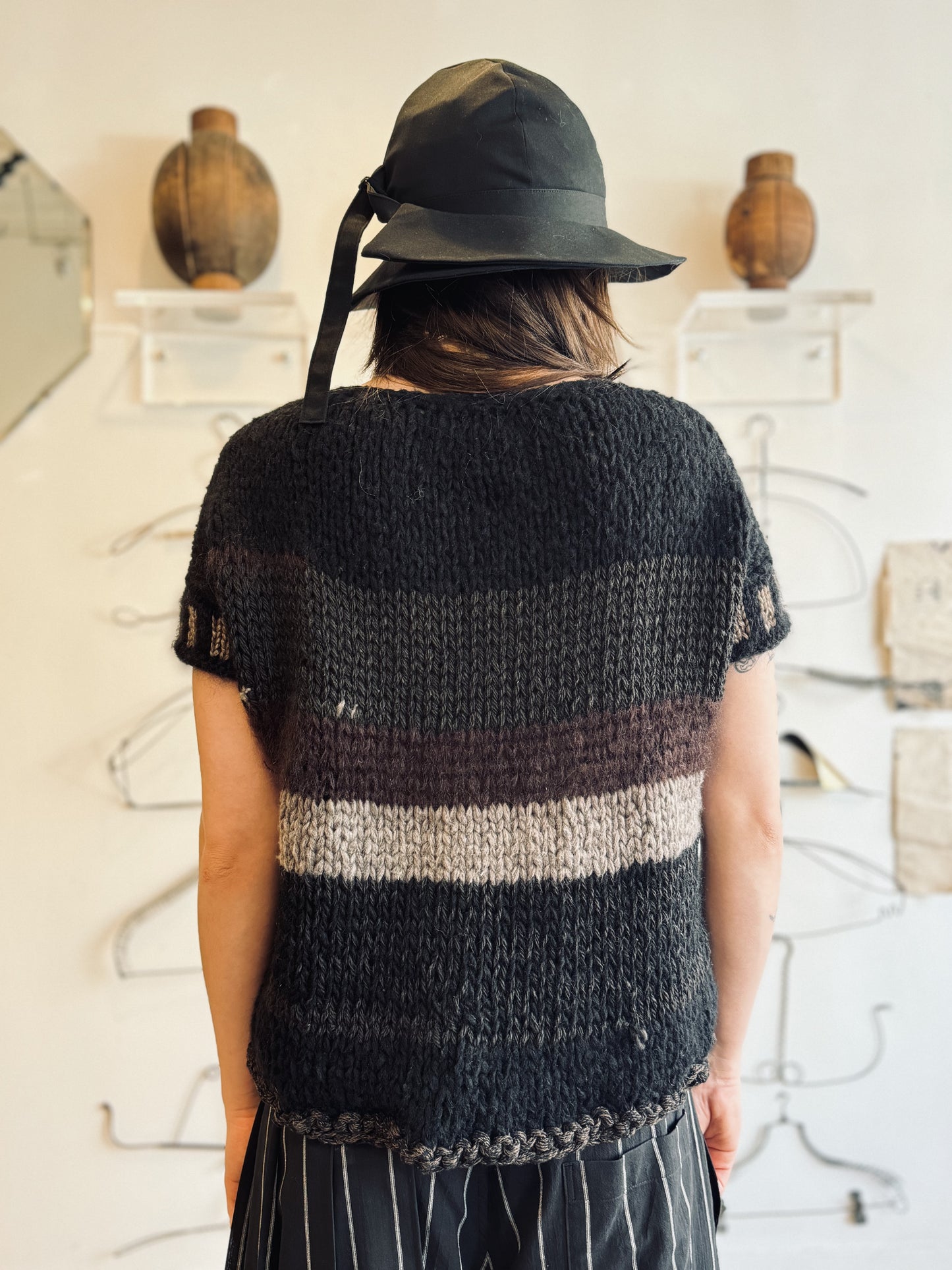 Hand-knit Rothko Sweater