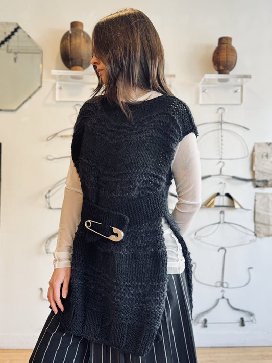 Hand-knit Cashmere Vest